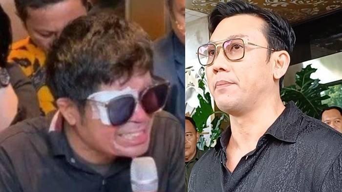 Kolase potret Agus Salim dan Denny Sumargo.