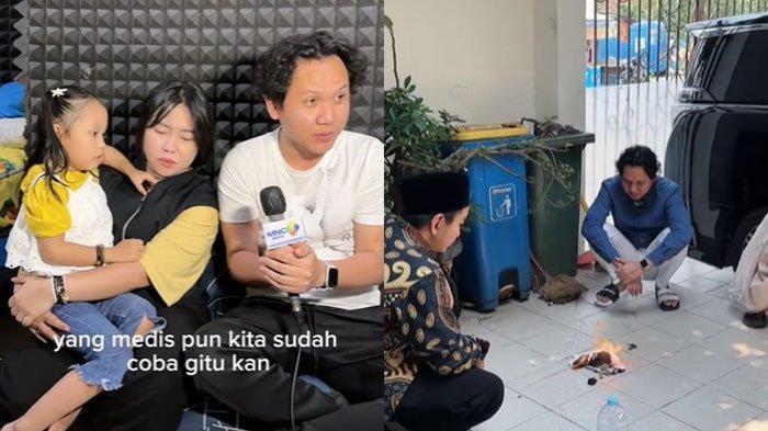 Kondisi TikToker cilik Lala dan ibunya usai disantet diungkap oleh Adnan Fahmi, ayahnya.