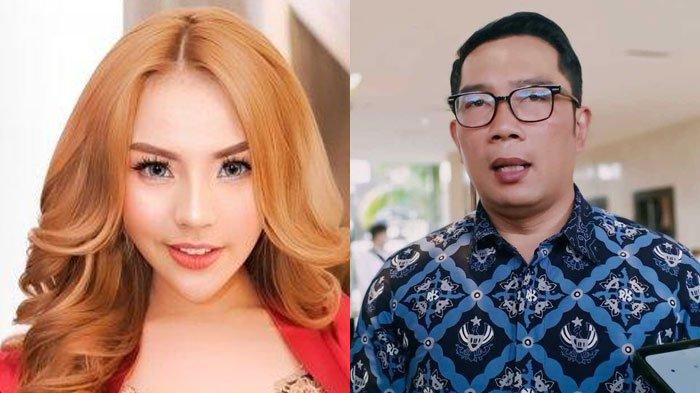 TANTANG TES DNA - Model dewasa Lisa Mariana (foto kiri) mengaku capek dihujat usai pengakuannya terkait hubungannya dengan Ridwan Kamil (foto kanan) viral di media sosial. Kini lewat pengacaranya yakni Sunan Kalijaga, Lisa menantang agar Ridwan Kamil melakukan tes DNA, Sabtu (29/3/2025).