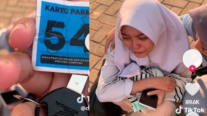 Mahasiswi Nangis Motornya Hilang Padahal Pegang Kartu Parkir, Pihak Perpustakaan Sebut Parkir Gratis