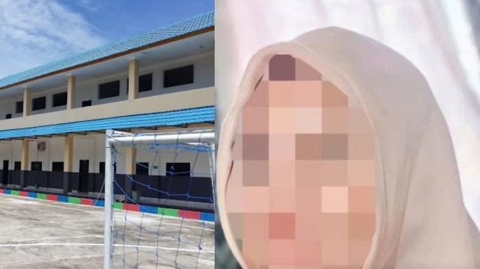 MAHASISWI PUTUS KULIAH - Foto Universitas Andi Sudirman (kiri) dan potret screenshot mahasiswi yang viral AS (20) diduga terpaksa berhenti kuliah diduga uang beasiswa diambil dosen (kanan).