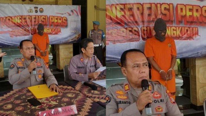 Maling kayu yang akhirnya bebas setelah menjalani persidangan, motif mencuri karena ingin memenuhi kebutuhan makan sehari-hari.