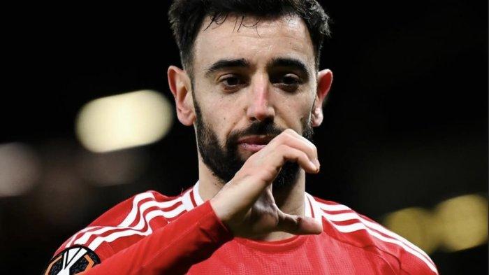 Pemain Manchester United, Bruno Fernandes malah mengamini ucapan Ruben Amorim soal tim buruk