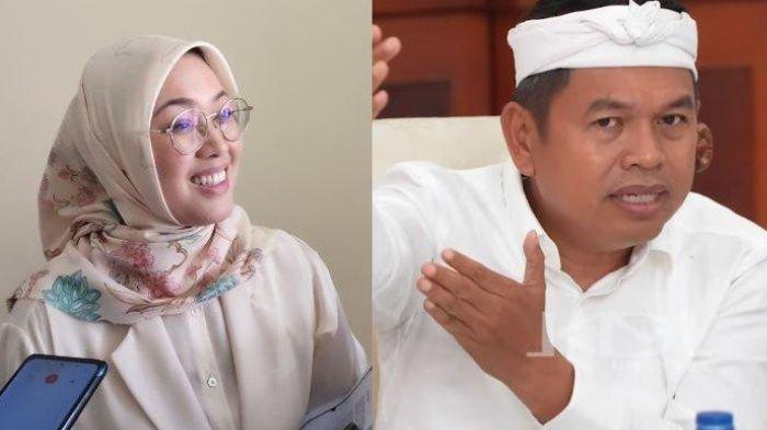 DUGAAN GRATIFIKASI - Mantan istri (kanan) Gubernur Jawa Barat Dedi Mulyadi yang juga eks Bupati Purwakarta, (kiri) Anne Ratna Mustika kini terseret dugaan gratifikasi mobil mewah.