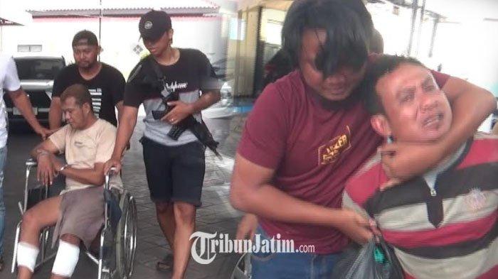 Maryanto (40), dan Martono (37), kakak beradik pelaku spesialis mesin diesel bajak sawah, diamankan ke Mapolres Ngawi, Jumat, (24/11/2023).