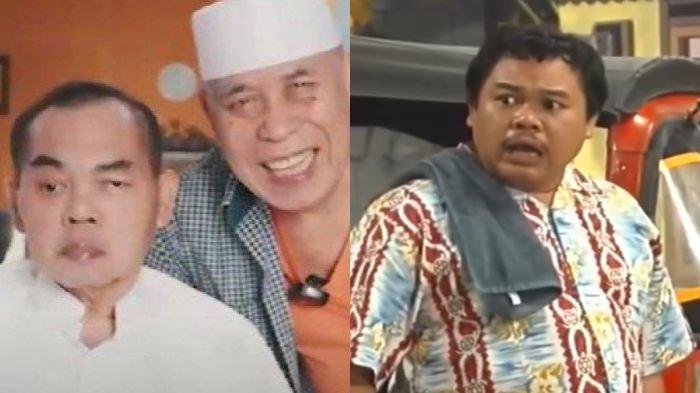 Penampilan Mat Solar yang kini sakit stroke dengan dulu saat tampil dalam sinetron Bajaj Bajuri.