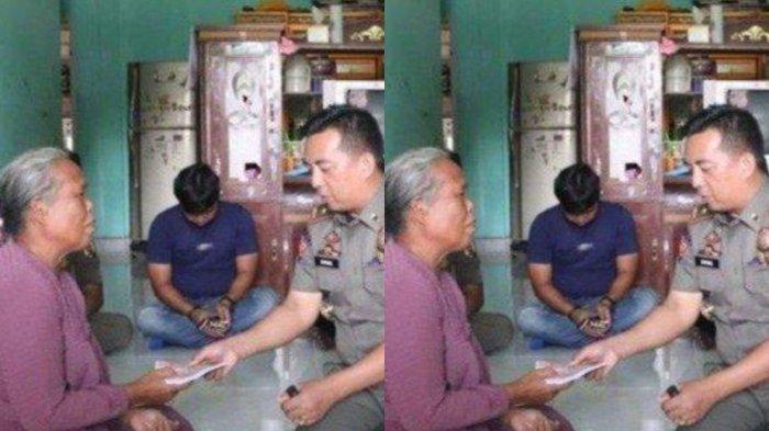 Mbah Mardiana bingung dipalak satpol PP Rp 3 juta.