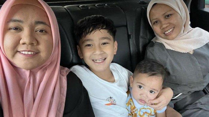 Mbak Lala, Rafathar, Rayyanza dan Sus Rini.