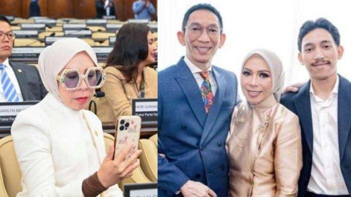 Melly Goeslaw ingin jadi diri sendiri, tampil glamor di gedung DPR RI