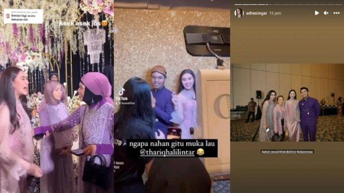 Momen Aaliyah massaid yang tampak akrab dengan Lenggogeni Faruk ibunda Thariq Halilintar menjadi viral di media sosial.