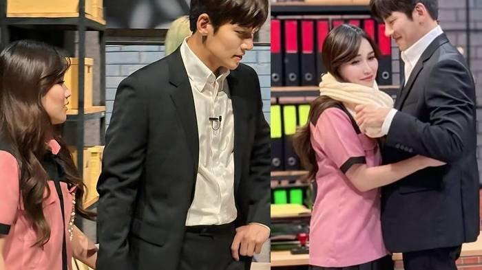 Momen Ayu Ting Ting memeluk Ji Chang Wook.
