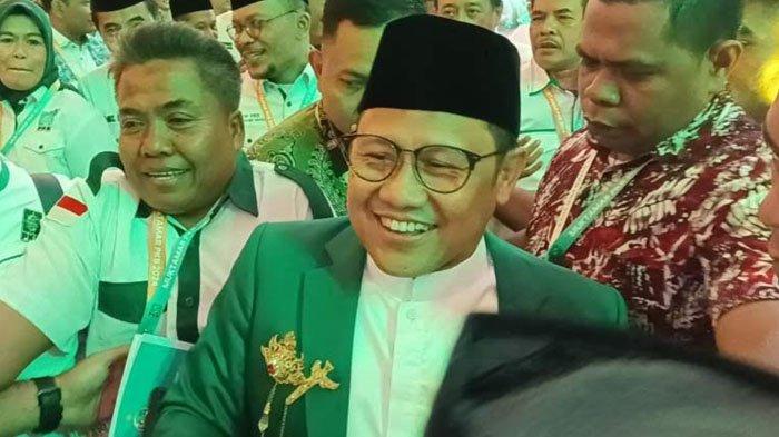 Abdul Muhaimin Iskandar hadiri forum Muktamar PKB di Nusa Dua Convention Center Bali, Minggu (25/8/2029) dini hari waktu setempat. Gus Muhaimin atau Cak Imin terpilih sebagai Ketua Umum PKB periode 2024-2029.