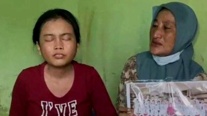 Nasib siswi SMP yang alami kebutaan setelah minum 6 pil dari bidan kini akhirnya pasrah menunggu donor kornea