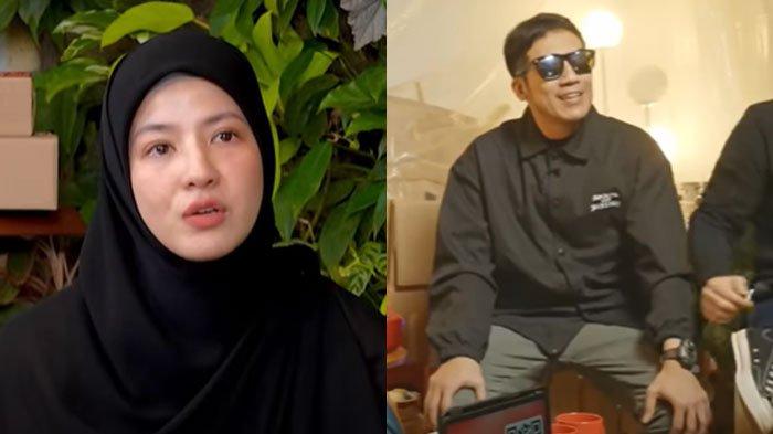 NIKAH LAGI - Artis Natasha Rizky (kiri) mengungkapkan keinginannya untuk menikah lagi usai bercerai dengan Desta (kanan) dalam tayangan kanal YouTube Denny Sumargo. Natasha mengungkap kriteria calon suami barunya, Jumat (14/3/2025).