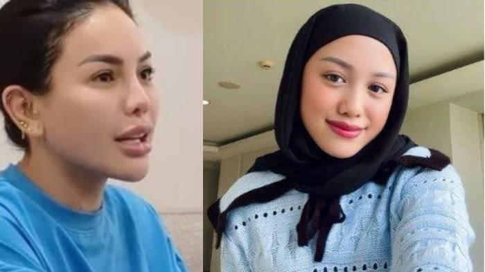 Nikita Mirzani dan putrinya yang bernama Lolly.