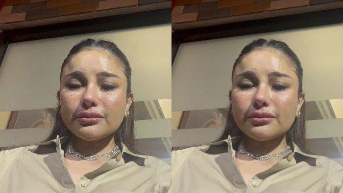 NIKITA MIRZANI NANGIS - Nikita Mirzani di Polres Metro Jakarta Selatan, Kamis (13/2/2025). Sambil menangis Nikita Mirzani ucap terimakasih ke Lolly sudah jujur perbuatan Vadel meski sempat kecewa.