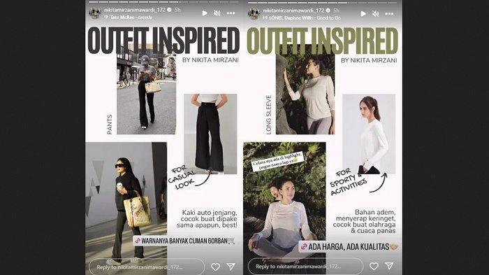 Nikita Mirzani memamerkan OOTD baju kecenya yang sukses mendapat pujian dari banyak netter.