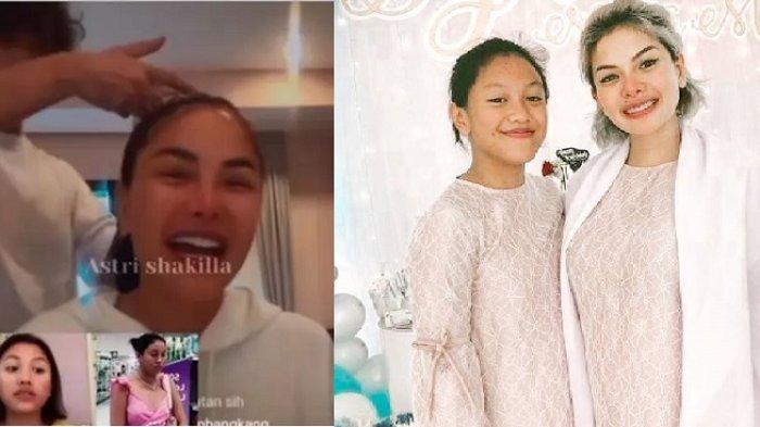 Nikita Mirzani menggunjing gaya pakaian Lolly sang putri yang bahkan disamakannya dengan taplak meja.a