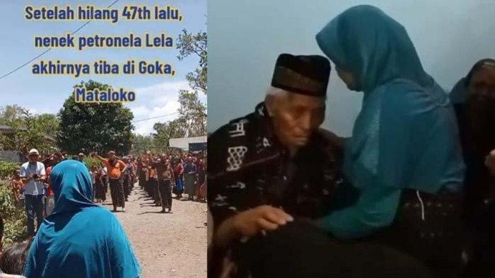 Oma Nela ditemukan setelah 47 tahun hilang tanpa jejak
