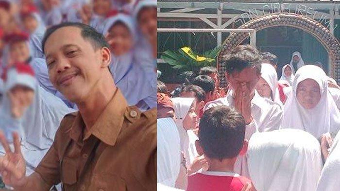 Pantas Ratusan Siswa SD Demo saat Reza Dipecat, Ternyata Ungkap Pungli, Disambut Tangis saat Kembali