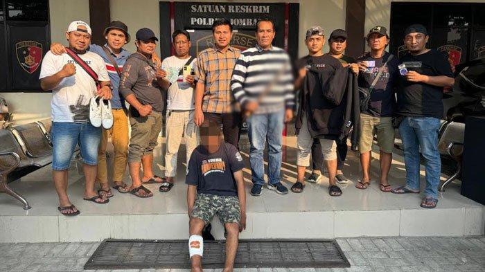 Salah satu pelaku perampokan Minimarket di Perumahan Citra Raya Jombang. Salah satu Pelaku didor polisi karena melawan saat ditangkap