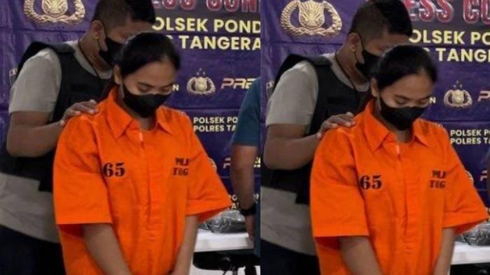 PENCULIKAN BAYI - Pelaku berinisial (EH) penculik bayi 10 bulan terjadi di Jalan Haji Sarmah RT 004/003, Perigi, Pondok Aren, Kota Tangerang Selatan,