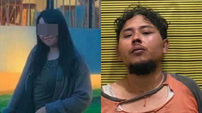 PEMBUNUHAN DRIVER OJOL - Potret semasa hidup Sevi Ayu Claudia, driver ojol wanita yang ditemukan tewas di dalam di Gresik dan Sah Rahmad alias SR, pembunuhnya. Hubungan keduanya terungkap.