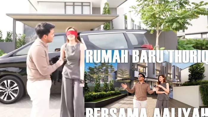 Penampakan rumah baru Thariq Halilintar dan Aaliyah Massaid.