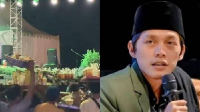 Pengajian Gus Iqdam dipenuhi penjual es teh viral di media sosial.