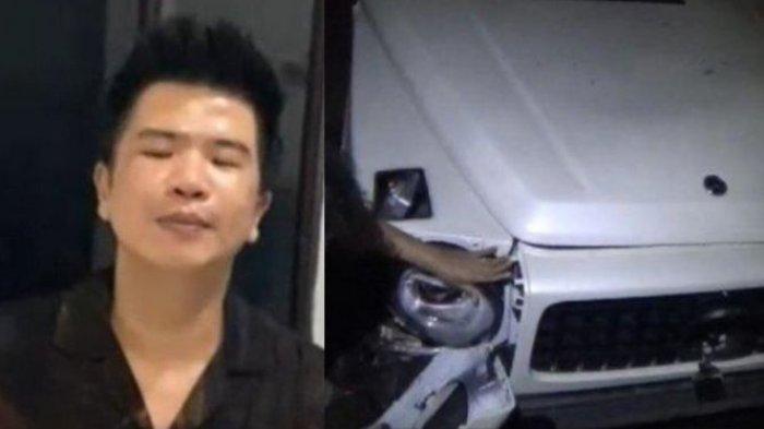 Pengemudi Mercy tabrak motor NMax dan akibatkan luka berat, pelaku malah arogan tawarkan Rp 500 juta dan ancam telpon Kapolda.