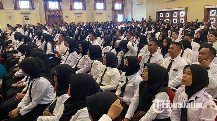 Penyerahan sk PPPK Tenaga Pendidikan Pemkab Ponorogo, 2023.