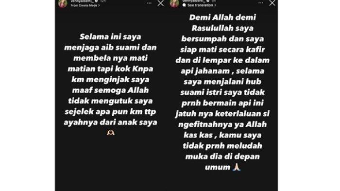 Pernikahan Venny Alberti dan Akash Elahi diterpa prahara.