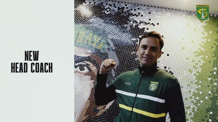 Persebaya saat memperkenalkan Paul Munster sebagai pelatih kepala pengganti Josep Gombau.