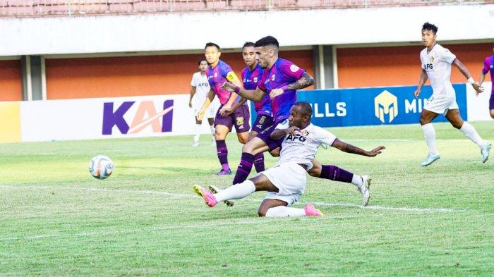 Persik kediri harus mengakui keunggulan RANS Nusantara FC pada lanjutan Liga 1 2023-2024, Sabtu (2/9/2023).