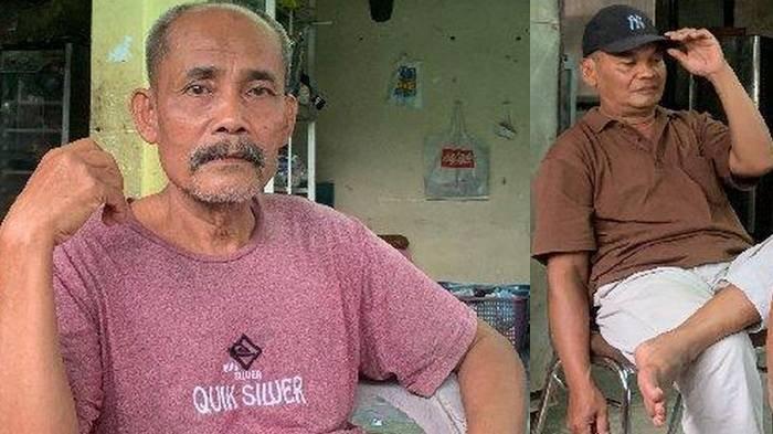 DIDATANGI APARAT - Mertua Brigadir Nurhadi, Sukarmadi saat ditemui di kediamannya di Dusun Lendang Re, Desa Sembung, Kecamatan Narmada Lombok Barat, Rabu (9/7/2025). Tiga hari sebelum kematian Nurhadi, keluarga juga melihat tingkah laku korban yang di luar dari kebiasaan.