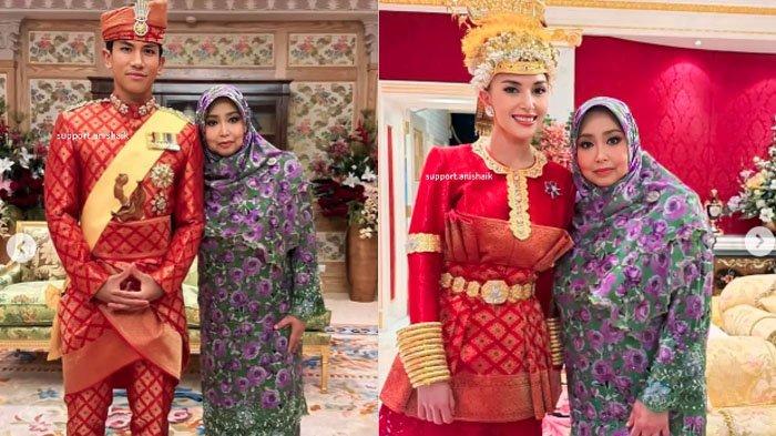 Potret pernikahan Pangeran Mateen dengan Dahyang Anisha Rosnah
