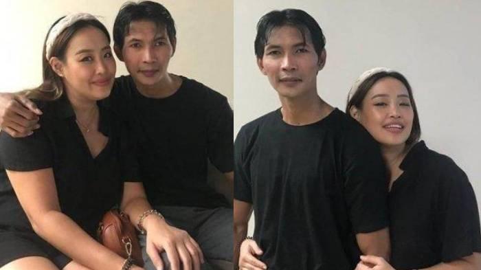 Potret romantis Pinkan Mambo dan Arya Khan.
