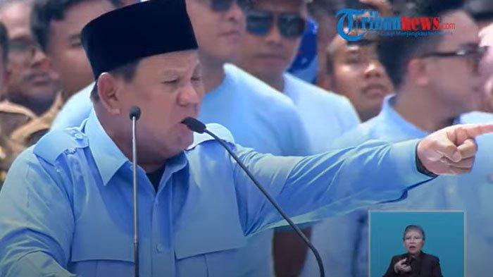 Prabowo sindir orang saking pintarnya jadi keminter