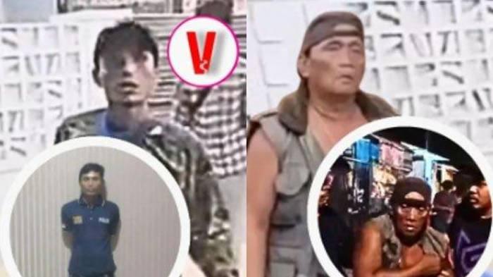 PREMAN TANGSEL DITANGKAP - Tangkapan layar sosok dua preman arogan yang membuat anak TK dan guru takut lantaran mengamuk sembari membawa senjata tajam, viral pada Jumat (14/2/2025). Inilah tampang preman viral yang mengamuk di TK Tangsel saat ditangkap polisi. Pelaku tak segarang saat palak guru TK dan membuat takut anak-anak.
