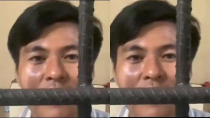 PRIA TABRAK BEBEK - Tangkapan layar postingan akun TikTok akun TikTok @ykzladu, Minggu (17/2/2025). Pria asal Banten dalam video disebut Bripksa Nurkholis dipenjara karena menabrak bebek. Tak mampu ganti rugi pakai kambing.