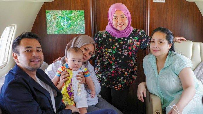 Raffi Ahmad dan Nagita Slavina ke Italia bawa Mbak Lala dan Sus Rini, pengasuh Rayyanza Malik Ahmad.