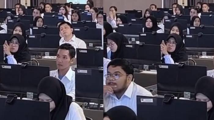 CPNS UNDUR DIRI - Ratusan peserta mengikuti Ujian Calon Pegawai Negeri Sipil (CPNS), Terlihat peserta sedang melakukan Seleksi Kompetensi Dasar pada Kamis (7/11/2024).
