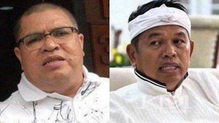 SINDIR DEDI MULYADI - Sosok Gubernur Jawa Barat Dedi Mulyadi (foto kanan) disindir pengacara Razman Nasution (foto kiri).