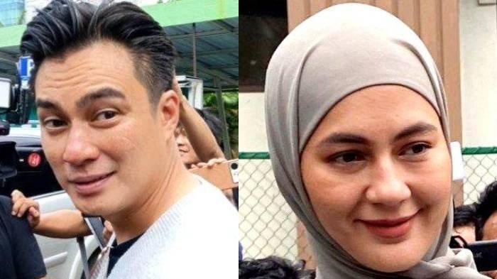 KISRUH BAIM PAULA - (Kiri) Potret Baim Wong (kiri) saat berada di Pengadilan Agama Jakarta Selatan, Rabu (30/10/2024). (Kanan) Paula Verhoeven di Pengadilan Agama Jakarta Selatan, Rabu (23/10/2024). Rekaman Paula dan Nico diduga saling sayang, Baim Wong tuntut pengakuan.