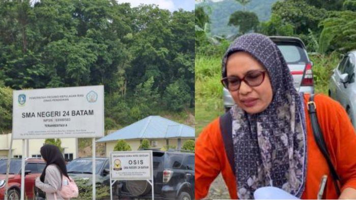 GURU BERBOHONG - Polisi ketika olah TKP laporan kasus pencurian uang Rp210 juta yang dilaporkan Rosma Yulita, guru PNS di Batam. Wanita itu membuat laporan palsu kehilangan uang Rp 210 juta di KFC Tiban III pada 14 Juli 2025. Ternyata Ita hanya mengarang cerita kehilangan uang untuk menghindari penagih utang.