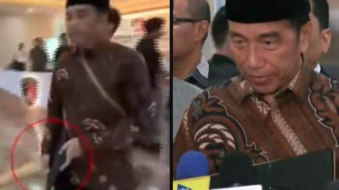 POLEMIK IJAZAH JOKOWI - Presiden ke 7 Republik Indonesia Joko Widodo atau Jokowi akhirnya menunjukan map hitam berisi ijazah setelah diperiksa di Bareskrim Polri pada Selasa (20/5/2025). Roy Suryo kini curiga soal map tersebut.