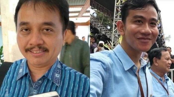 DESAKAN PEMAKZULAN GIBRAN - (Kiri) Foto Roy Suryo. (Kanan) Gibran Rakabuming Raka bersama Prabowo Subianto saat tiba di kantor KPU untuk mendaftar sebagai peserta Pilpres 2024, Rabu (25/10/2023). Setelah mempersoalkan keabsahan ijazah Mantan Presiden RI Joko Widodo (Jokowi), pakar telematika Roy Suryo kini nyatakan dukungan untuk usulan pemakzulan Wakil Presiden RI Gibran Rakabuming Raka.