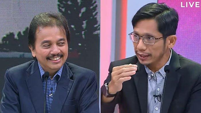 ROY VS PROJO - Tangkapan layar unggahan kanal YouTube KOMPASTV, Jumat (16/5/2025). Roy Suryo skakmat pernyataan Projo soal peran Kasmudjo di skripsi Jokowi.