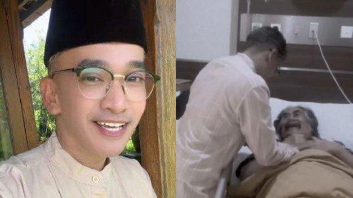 JAJA MIHARJA SAKIT - Ruben Onsu jenguk Jaja Miharja di Rumah Sakit (RS). Sang artis senior curhat lutut atau dengkulnya tak bisa lama berdiri.