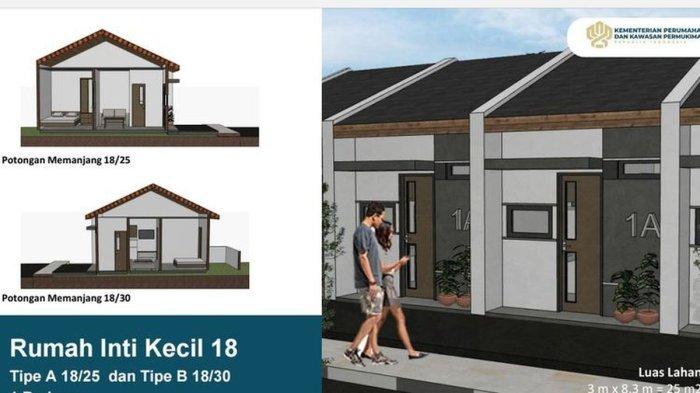 RUMAH SUBSIDI VIRAL - Potret rencana rumah yang sedang disiapkan oleh Kementerian PKP untuk diluncurkan kepada masyarakat. Rumah tersebut menjadi perbincangan karena dirasa sangat sempit dan tidak layak huni.